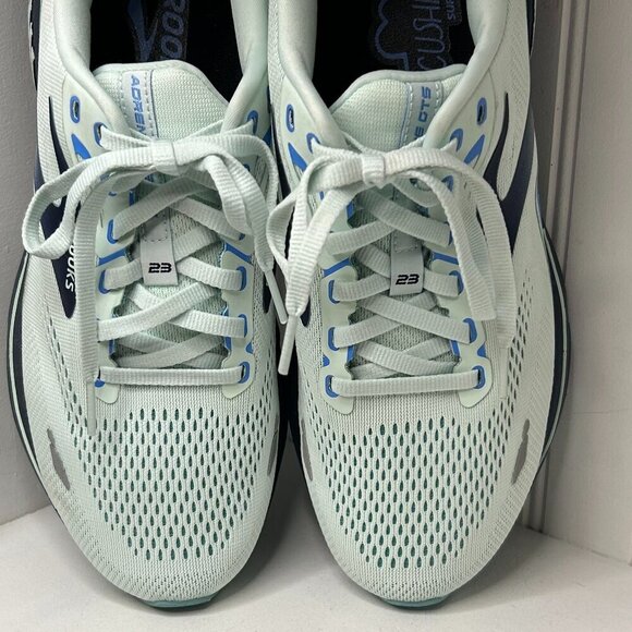 Brooks Mens Adrenaline Gts 23 Blue Running Shoes Size 11 - Picture 4 of 8